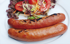 Grilled German sausage (beef)