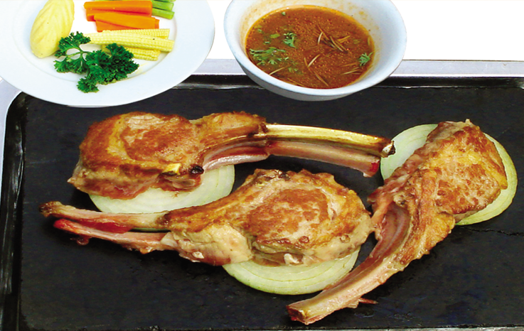 New Zealand lamb chops