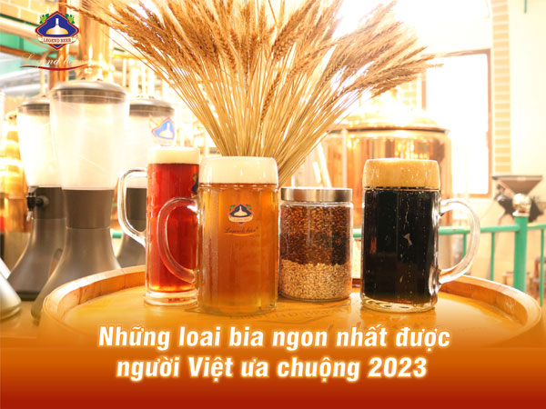 Những loại bia ngon nhất được người Việt ưa chuộng 2023
