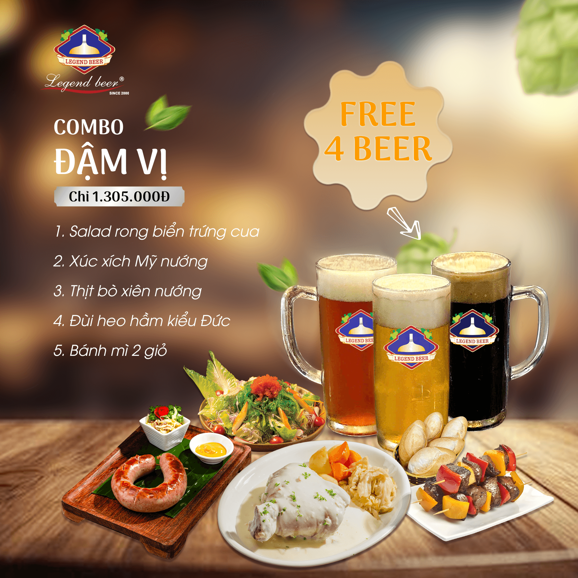Combo Đậm Vị – 1.305.000đ